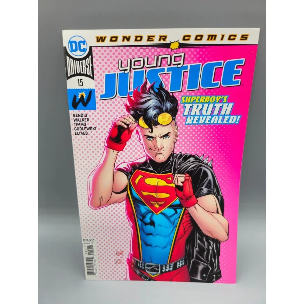 Young Justice‎ #15 Superboy's Truth Revealed DC Universe Wonder Comics